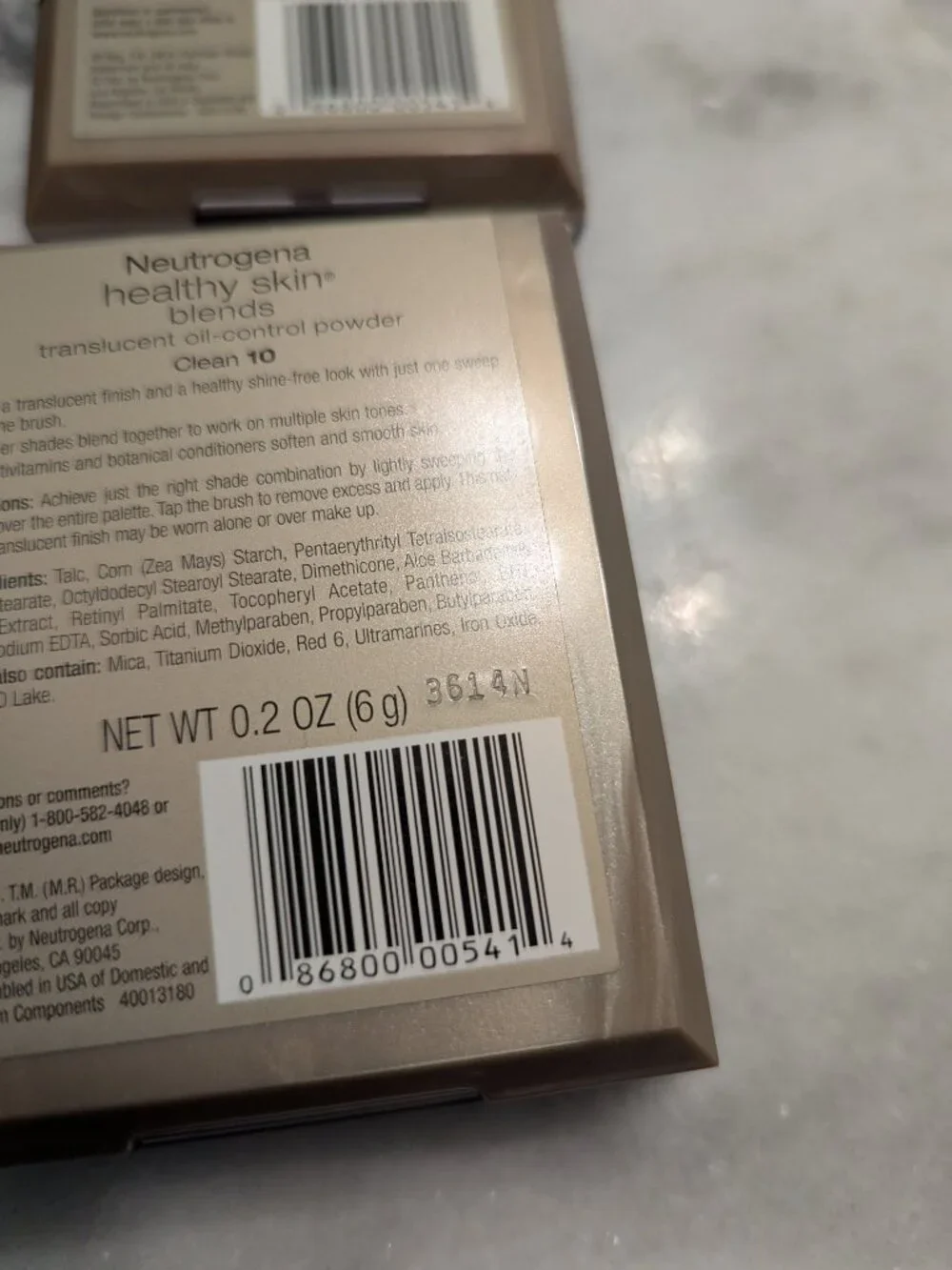 Neutrogena qty unopened